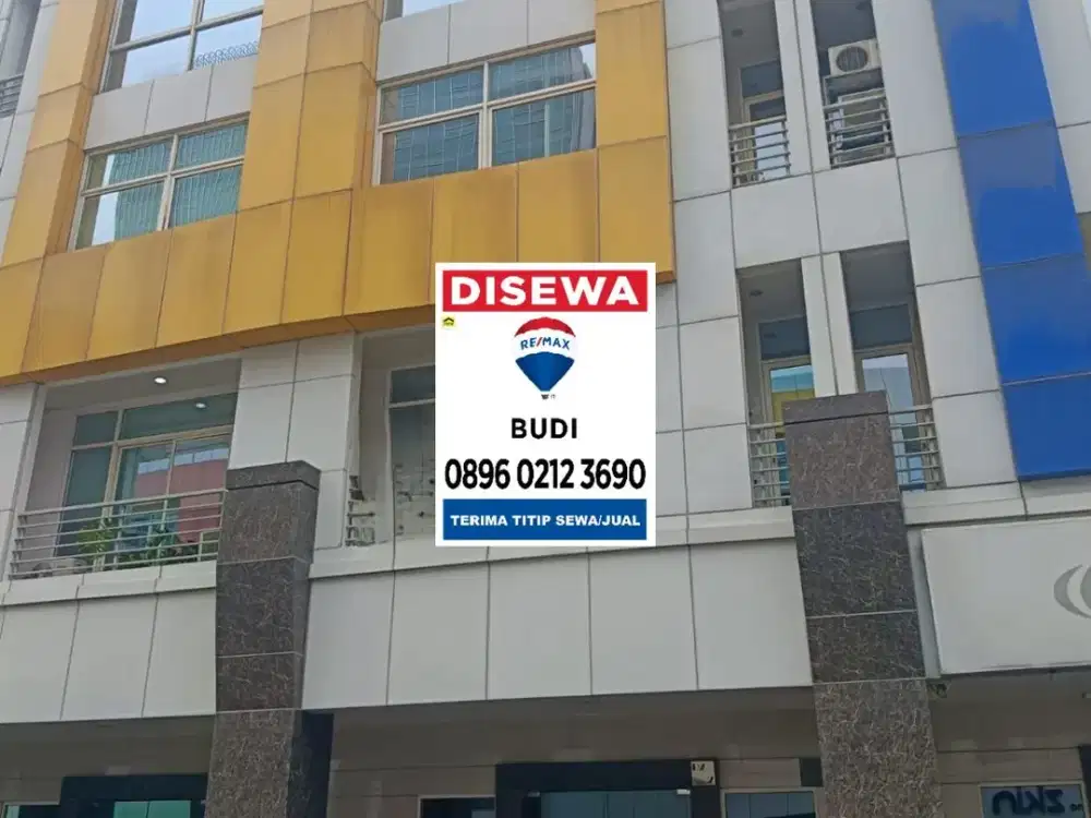 Disewa Komplek Ruko Kbo Kirana Boutique Office Kelapa Gading 4 Tk LT 6 X 16