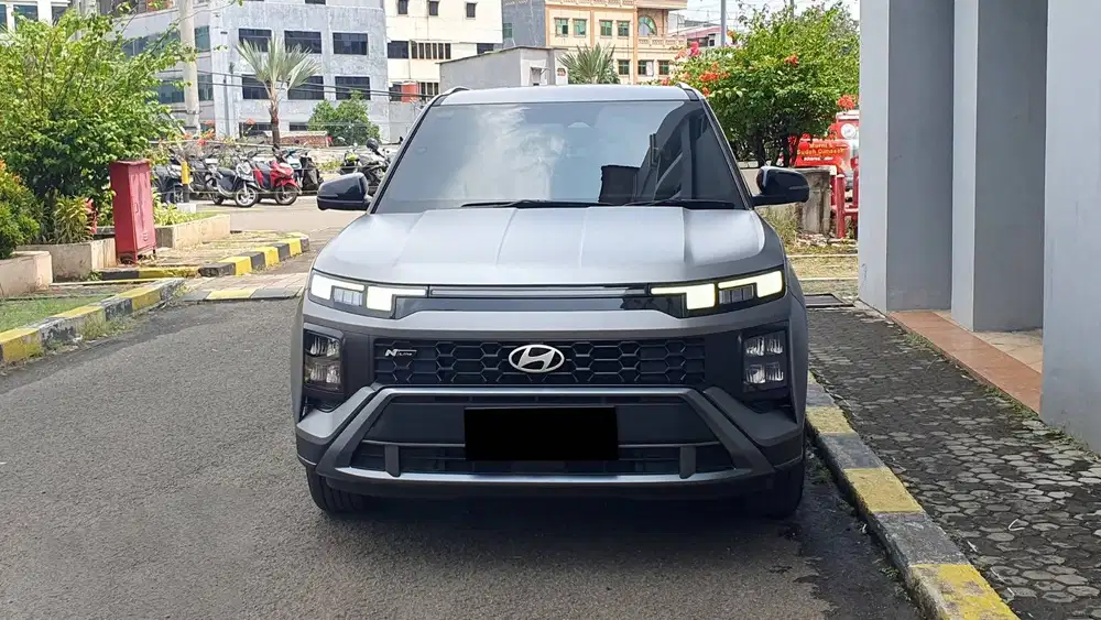 Hyundai Creta 1.5 N-Line Turbo AT Grey Matte NIK 2025 Like New Low KM
