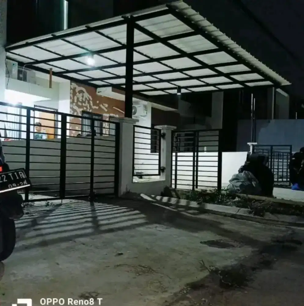 Kanopi Baja Ringan Terpasang Rapih