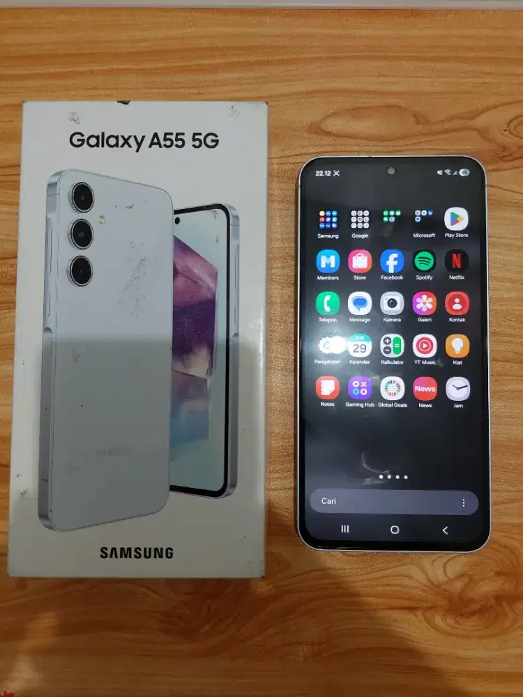 HP Samsung A55 5G 12/256  Ice Blue