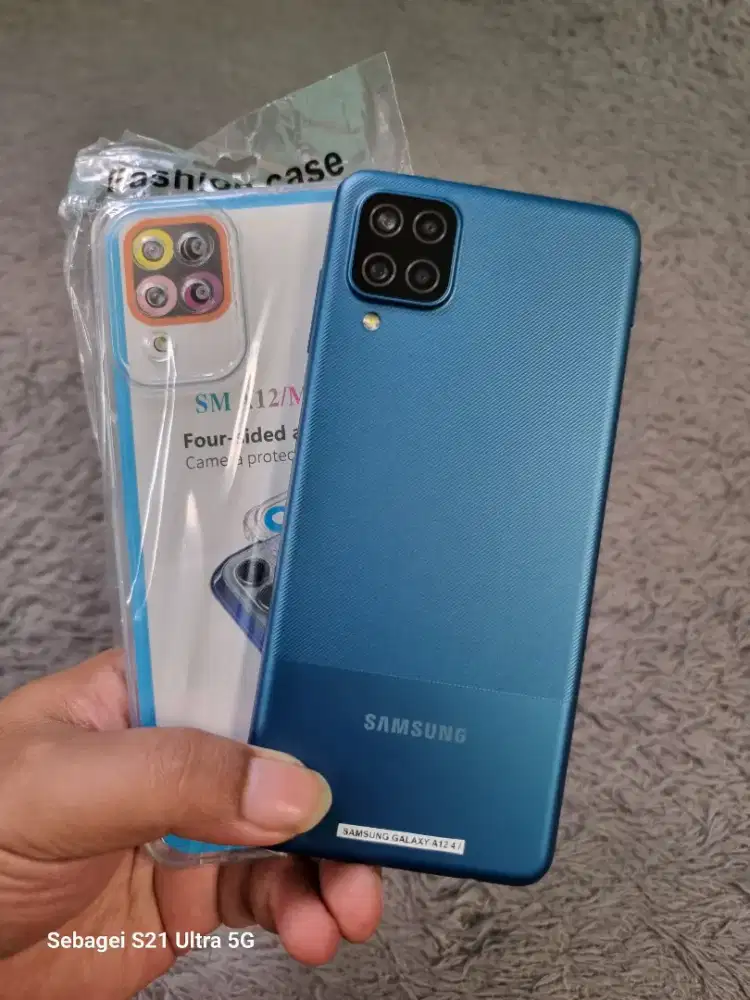 Samsung A12 Ram 8GB 4+4/128GB Murah, Siap Pakai (Lokasi Cicaheum)
