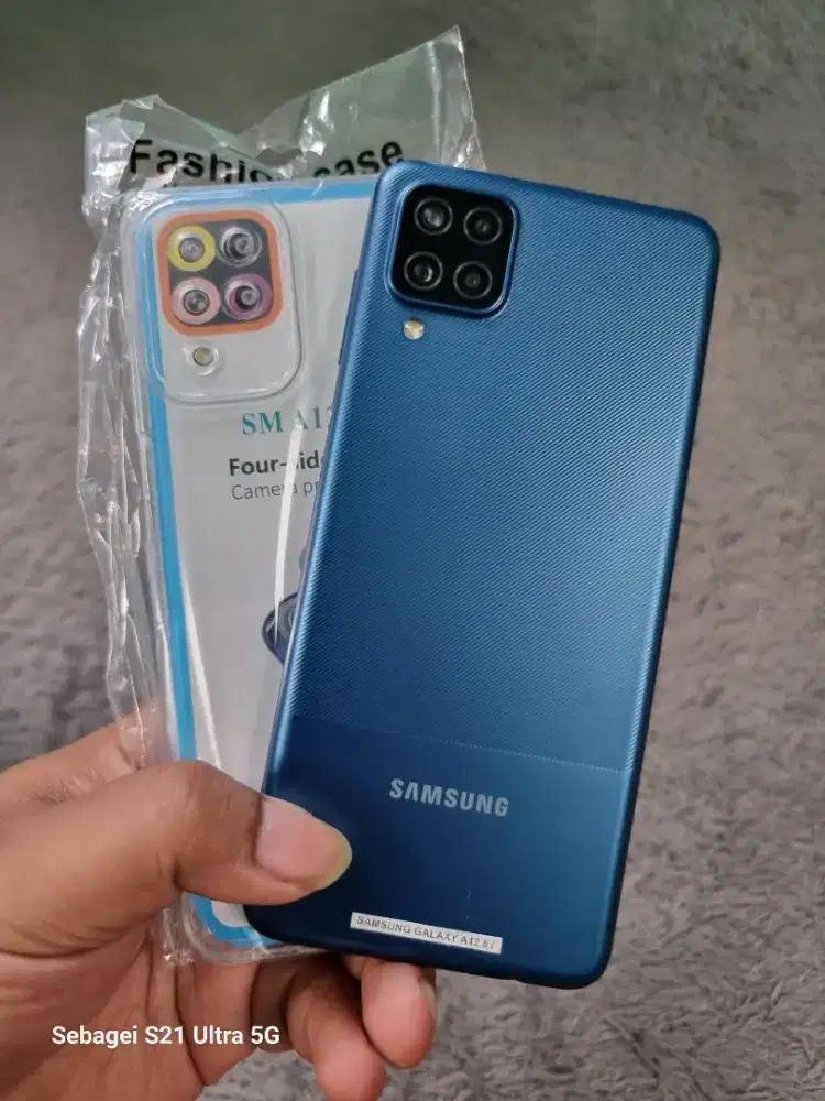 Samsung A12 Ram 12GB 6+6/128GB Murah,No minus,Siap Pake (Lok Cicaheum)