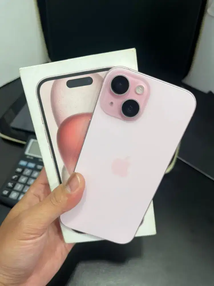 iPhone 15 128gb resmi ibox fullset mulus