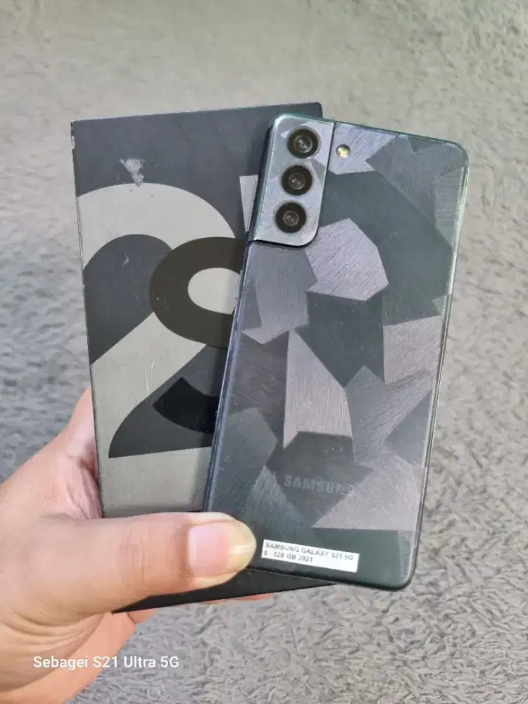 Samsung S21 5G NFC 16GB 8+8/128GB No Minus, Siap Pakai (Lok Cicaheum)
