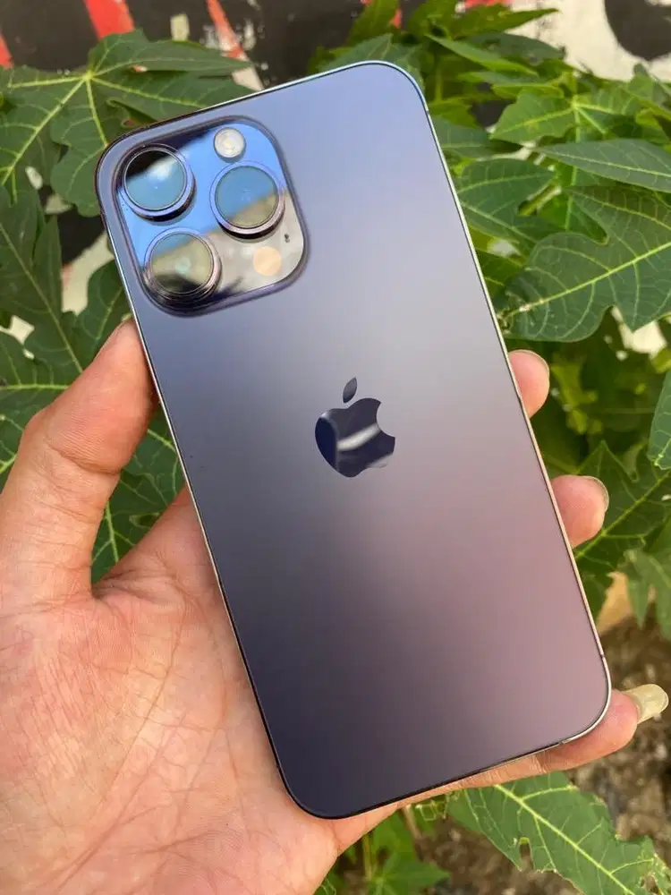 Iphone 14 promax 128gb Deep Purple iBox bukan inter