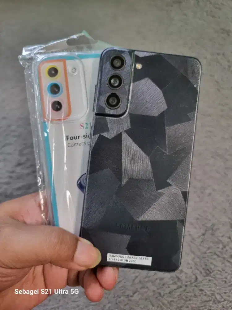 Samsung S21 FE 5G NFC 16GB 8+8/256GB Inter,Murah,Siap Pake-Lok Ccaheum