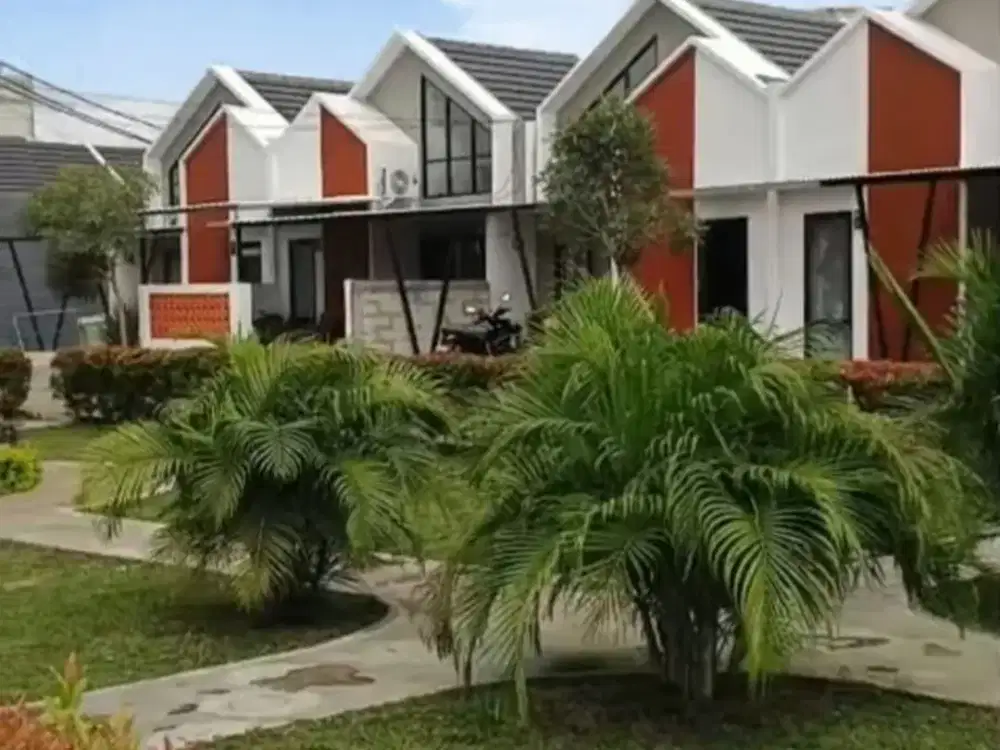 Take Over Rumah Cluster Posisi Depan Taman