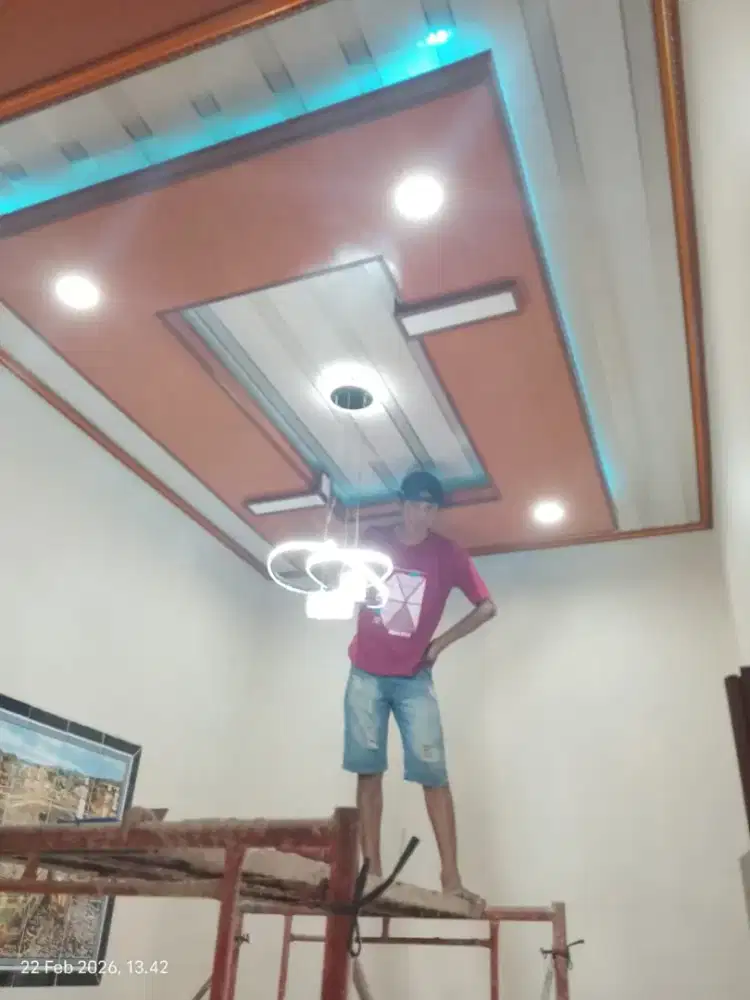 Plafon pvc minimalis