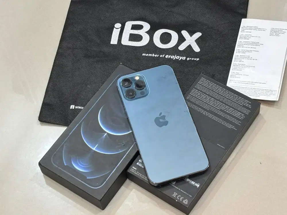 Iphone 12 PROMAX 256GB IBOX MURAH bisa TT