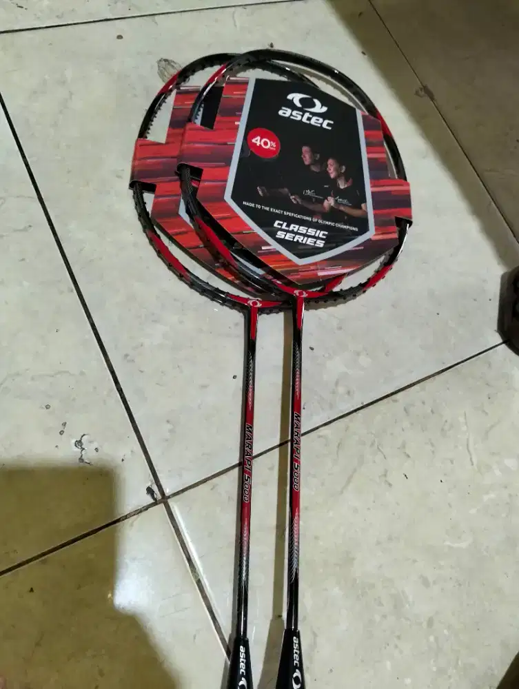 astec marapi badminton 5u raket racket bulutangkis