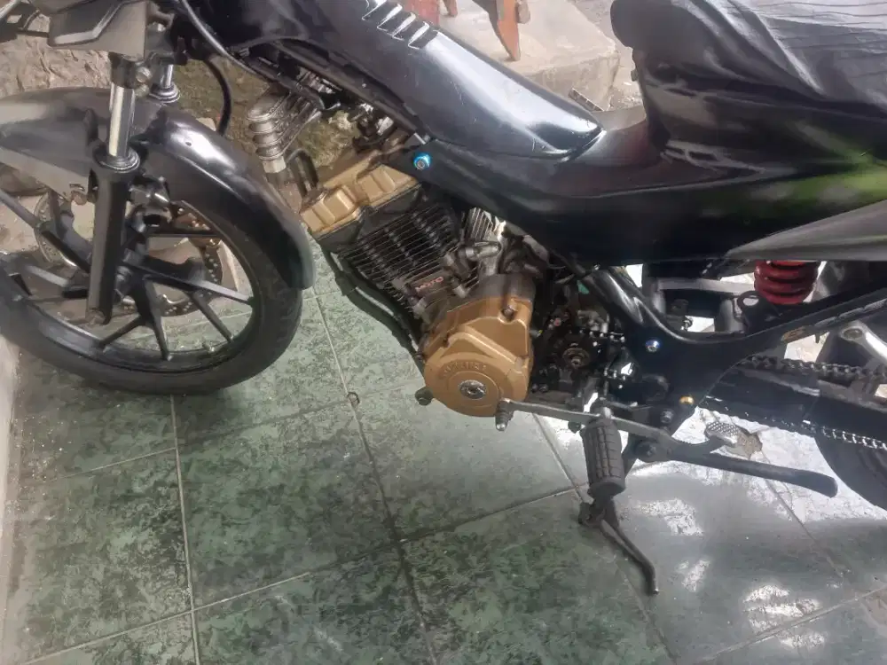 Rangka dan mesin satria fu