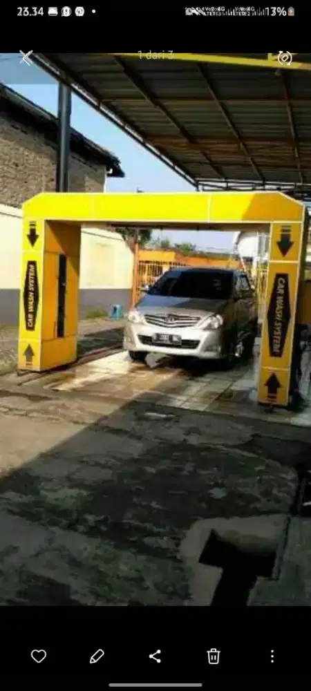Mesin robotik carwash IKAME 200