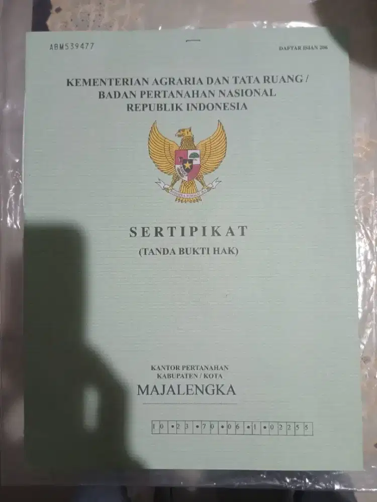 Tanah Kapling di belakang Alfartmart Pemuda