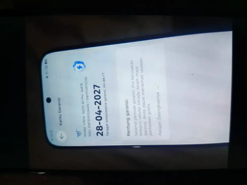 Infinix not 60 pro 12/256