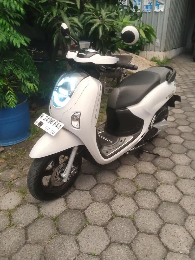 Honda Scoopy prestige putih 2025