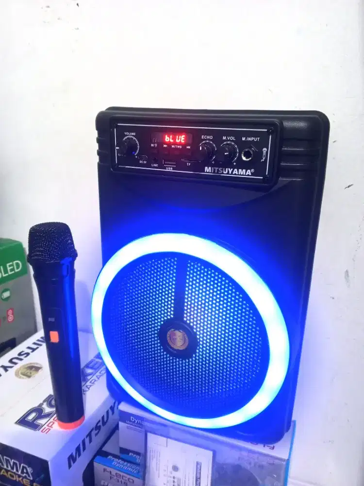 Speaker bluetooth karaoke 8 in wireless