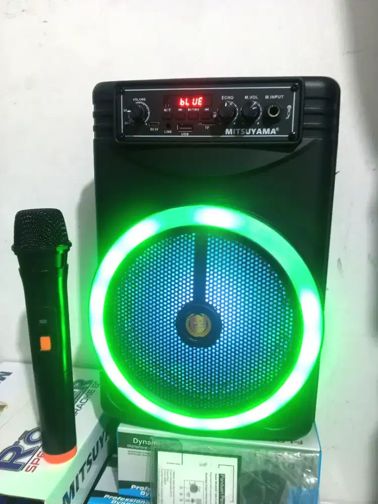 SPEAKER BLUETOOTH KARAOKE 8 IN WIRELESS