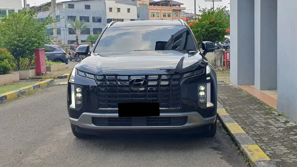 Hyundai Palisade Signature 2.2 Diesel Panoramic AT Black On Red 2023