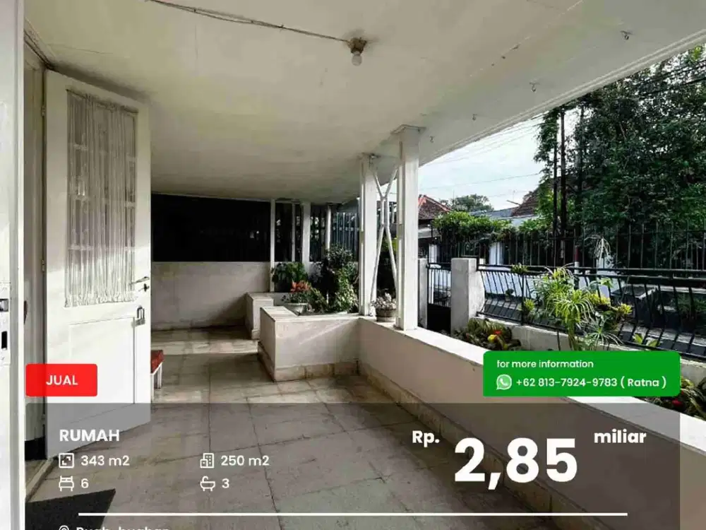 Rumah siap huni daerah Buah-buahan