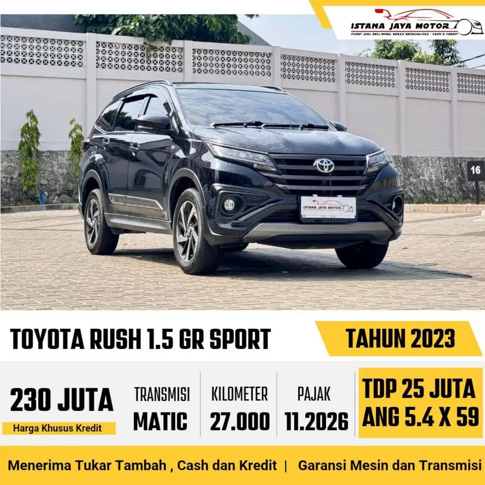 Toyota Rush GR Sport AT 2023