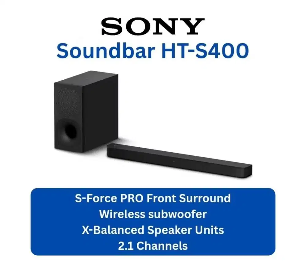 Home teater soundbar sony ht-s400