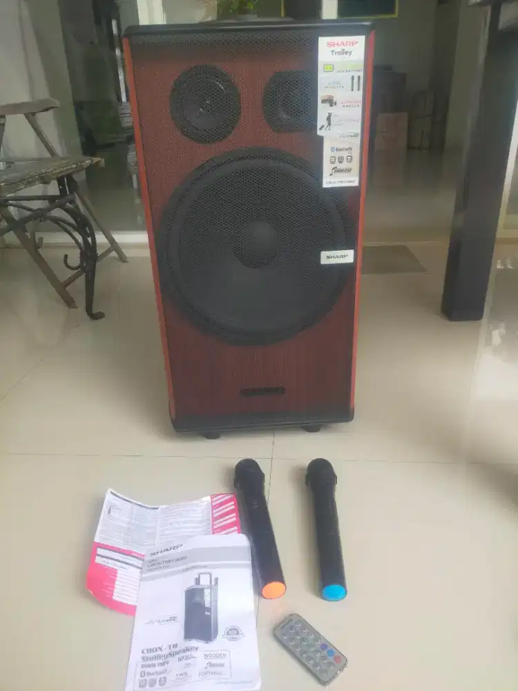 Speaker aktif Sharp 12in