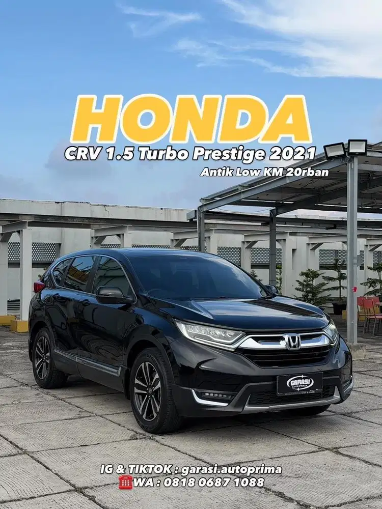 CRV turbo Prestige 2021 ANTIK KM20rb