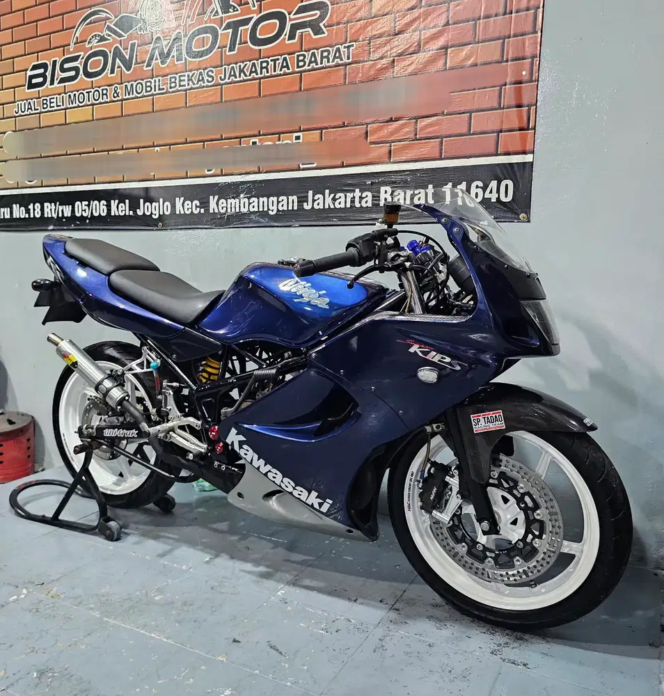 FULL SPEC! MODIF HEDON! Kawasaki NINJA RR OLD 2011 NAVY krr r ss