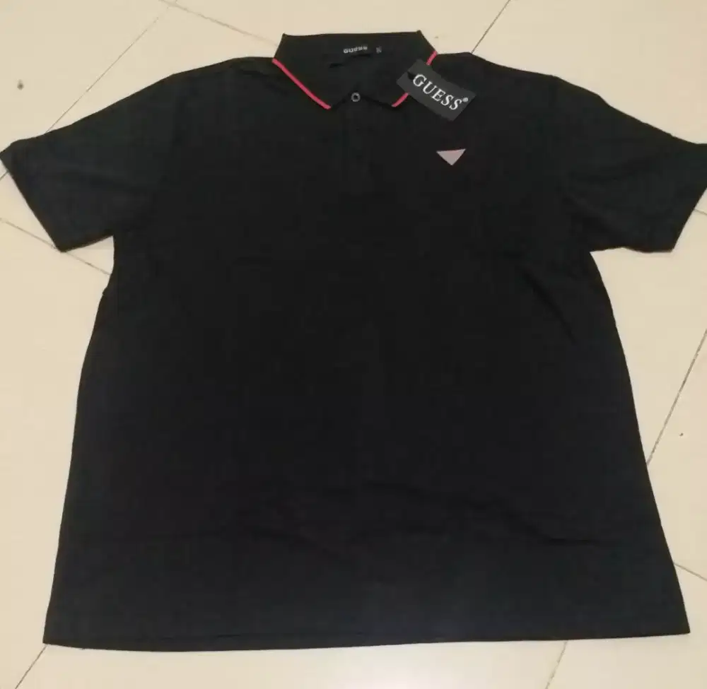 Kaos Kerah GUESS Origin Size XL(LD)