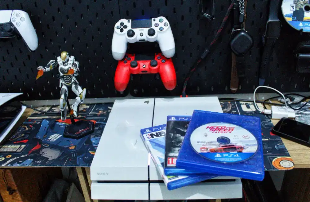 Playstasion 4 fat Original 500GB lengkap