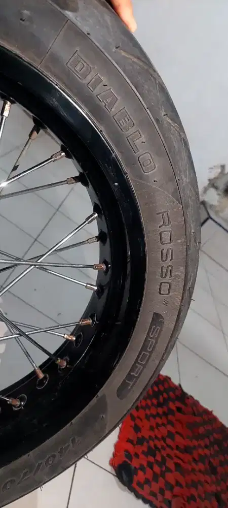 Velg motor TK racong R17