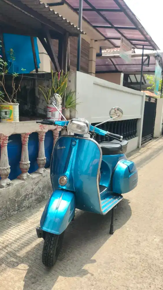 Vespa super 1978 mulus plat hidup