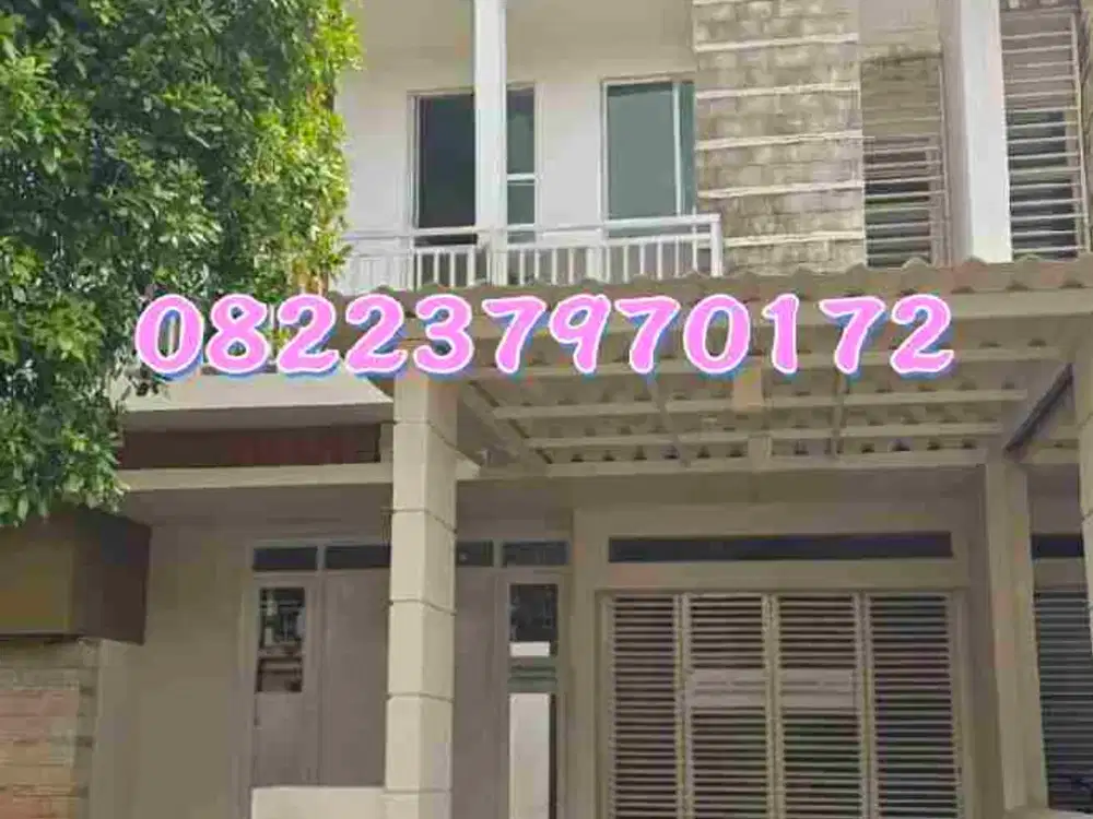 DIsewakan Rumah Strategis Nyaman 2 Lantai di Summarecon Bekasi