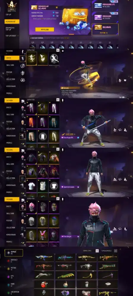 JUAL AKUN FREE FREE AMANH YANGG MINAT SUNG CET