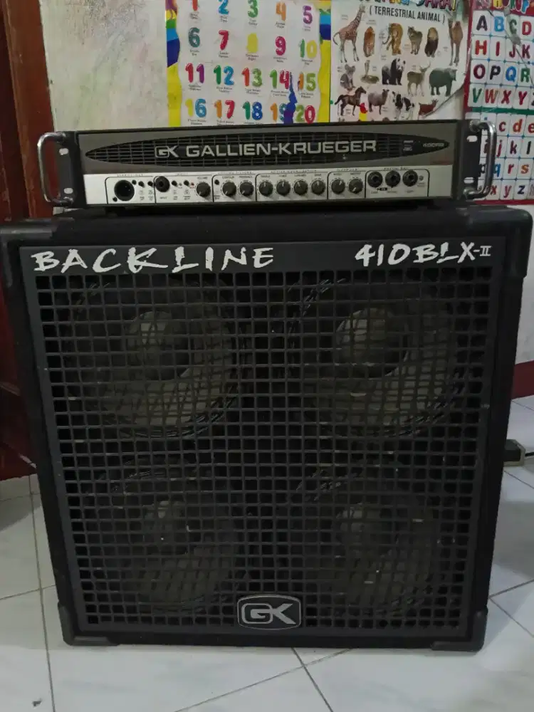 Ampli bass head cabinet GK 400 RB