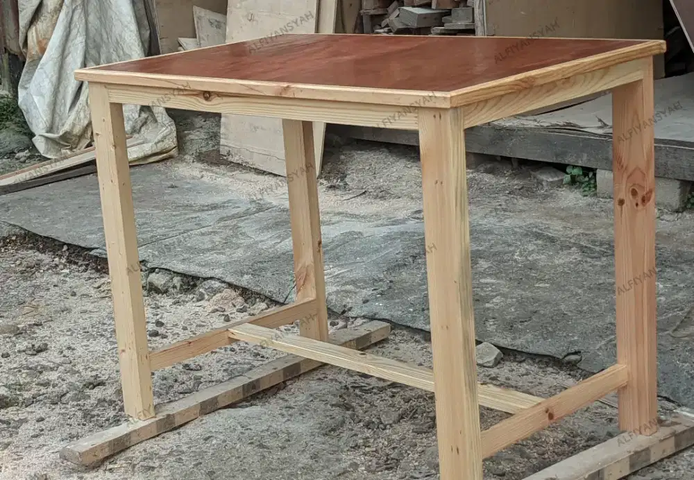 Meja makan untuk buka usaha cafe warkop dan warung makan dll