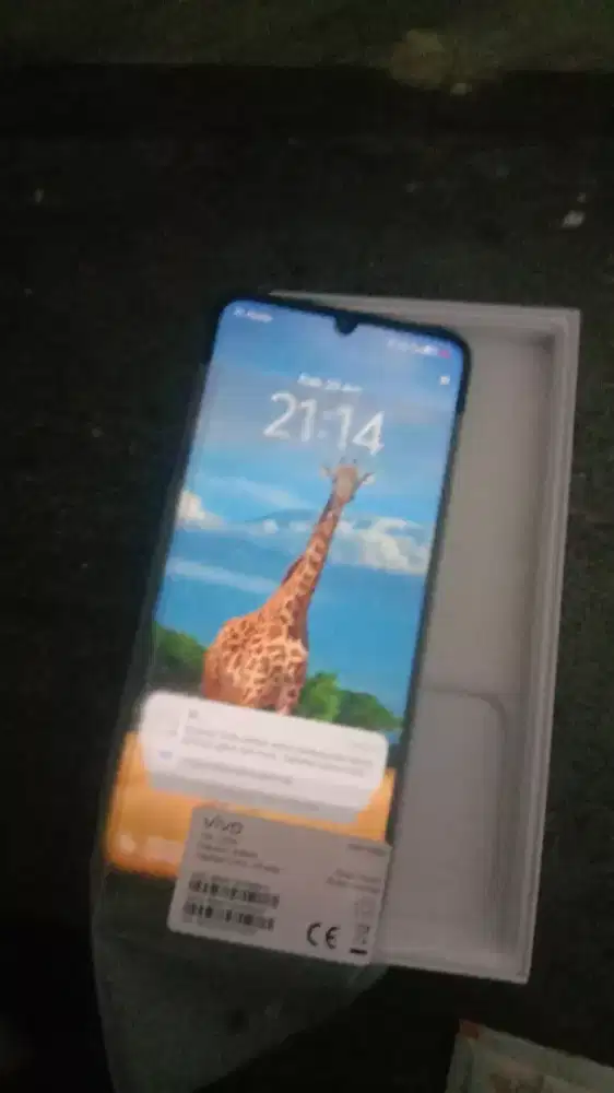 Jual Vivo Y 05 4/128 baru gres jual rugi