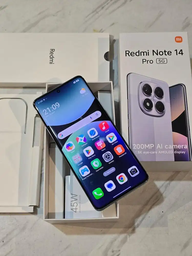 Redmi Note 14 Pro 5G 8/256 Mulus Fullset Original