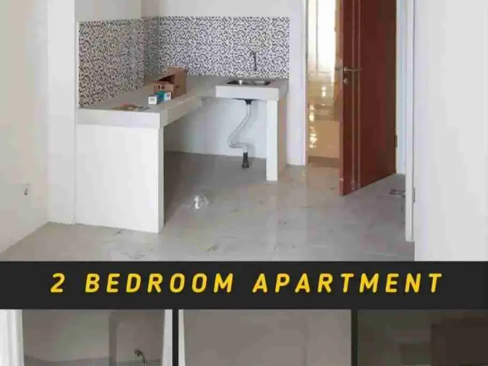 PUNCAK CBD 2 BR TERMURAH ‼️Jual Apartemen View City dekat Raya Wiyung