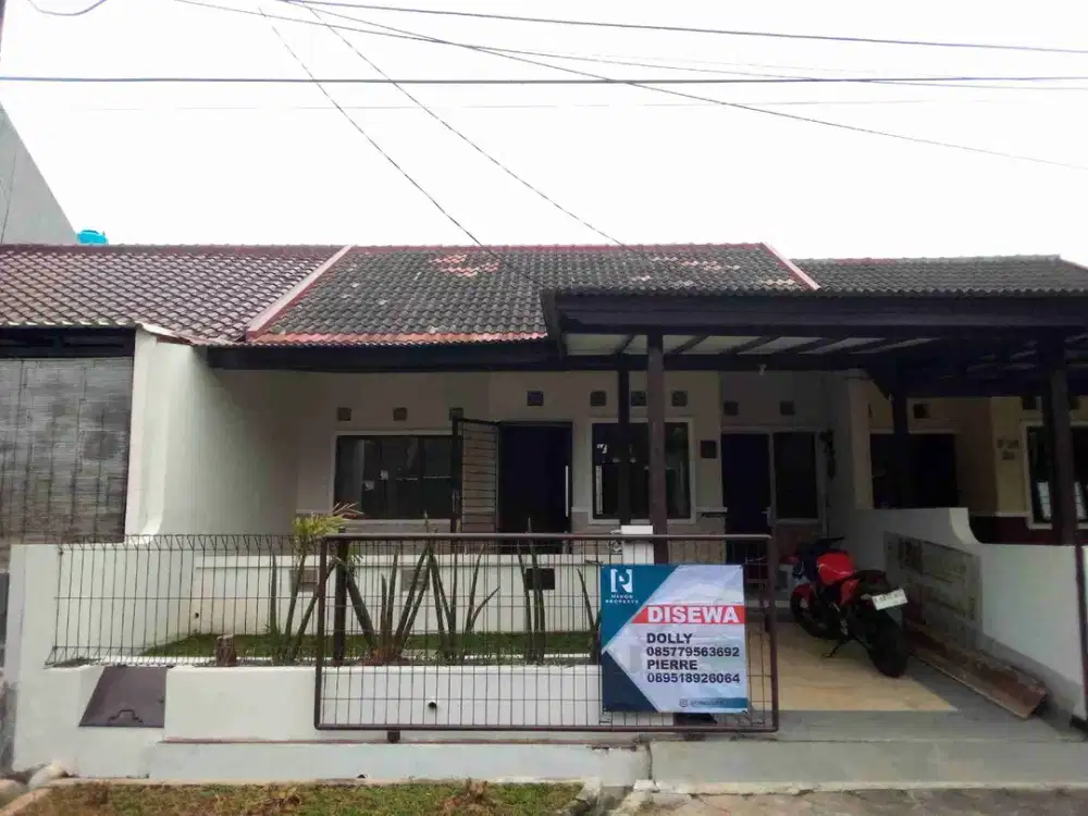 DISEWAKAN RUMAH RAPIH & NYAMAN  DI GRAHA RAYA, TANGGERANG SELATAN
