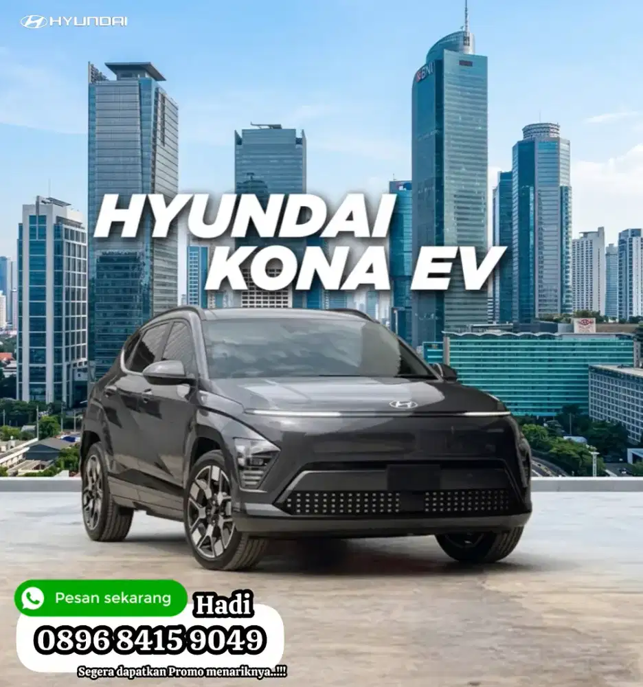 hyundai kona 2026 mobil baru prime long range kredit cash ready stock