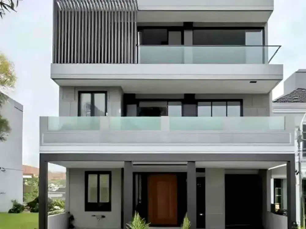 Jual  Rumah Lux LT 228M2 Green Living di Cluster Elite Jakbar