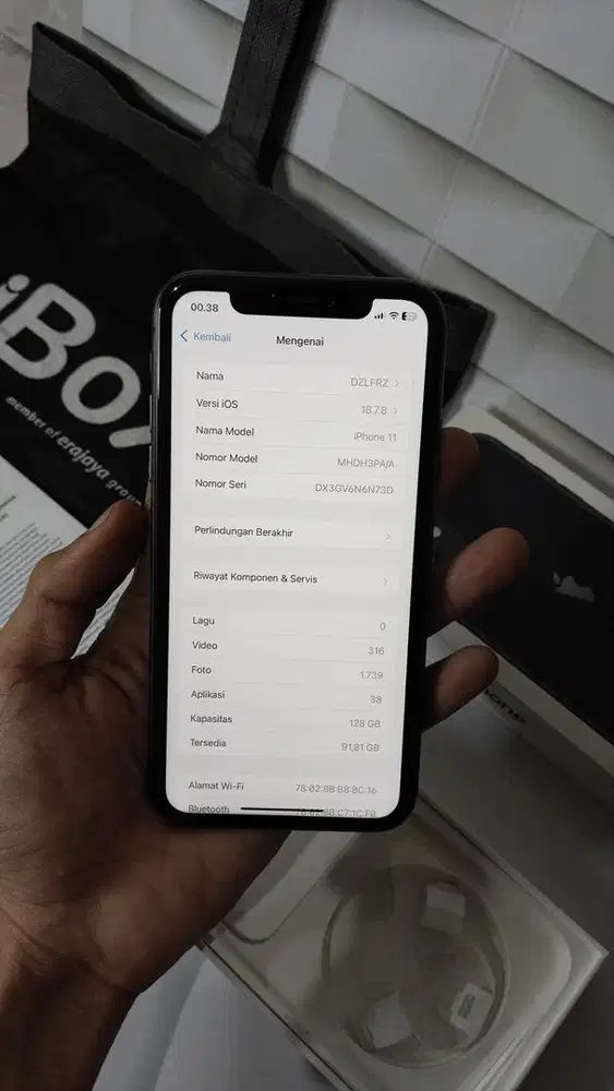 Iphone 11 128gb ibox fullset