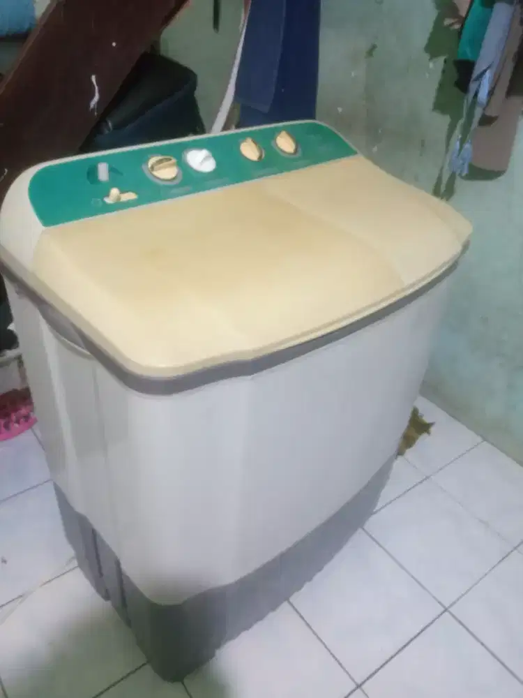 Mesin cuci Lg 2 tabung