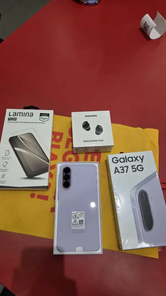 SAMSUNG GALAXY A37 8/256GB + GALAXY BUDS CORE (DISKON TOTAL 1,2 JUTA)