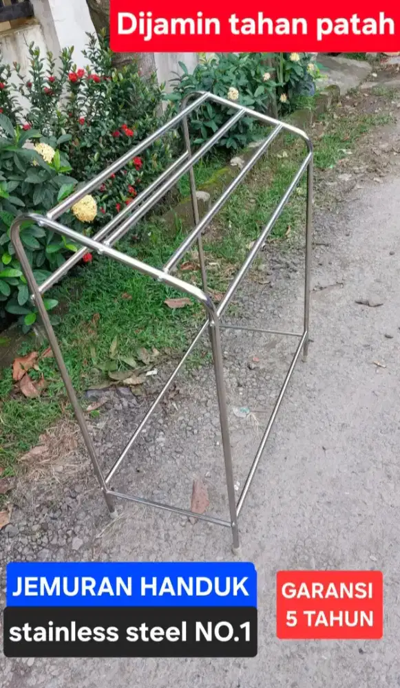 Jemuran handuk setainless