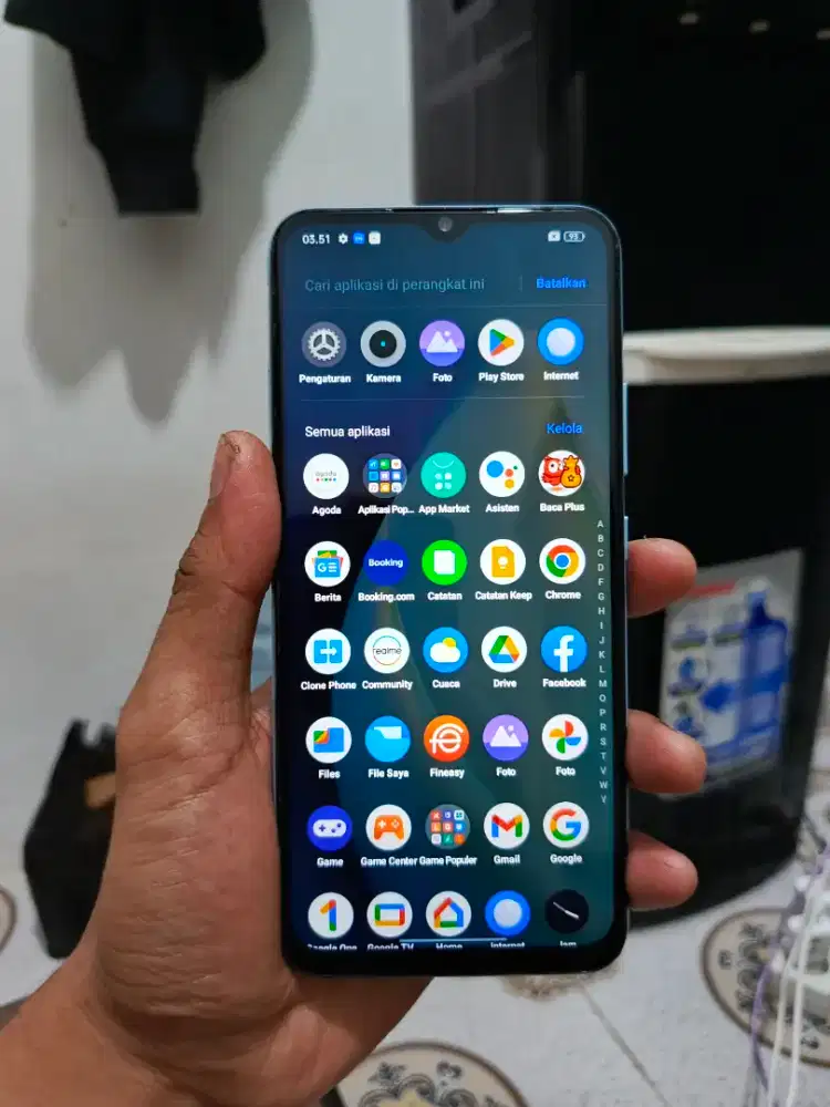 Realme narzo 50A ram 4/64Gb mulus no minus normal semua ga ada kendala