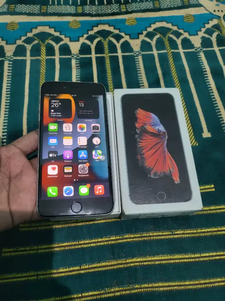 Jual cepat Iphone 6s plus 32GB ex ibox fullset