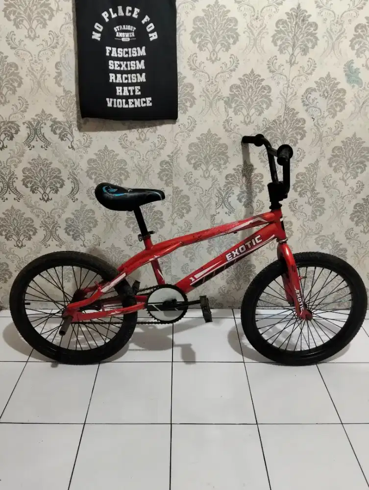 Sepeda BMX REM TORPEDO ukuran 20 untuk umur 5-17 tahun
