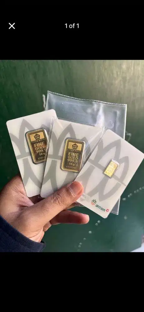 LM Antam 1 dan 10 gr